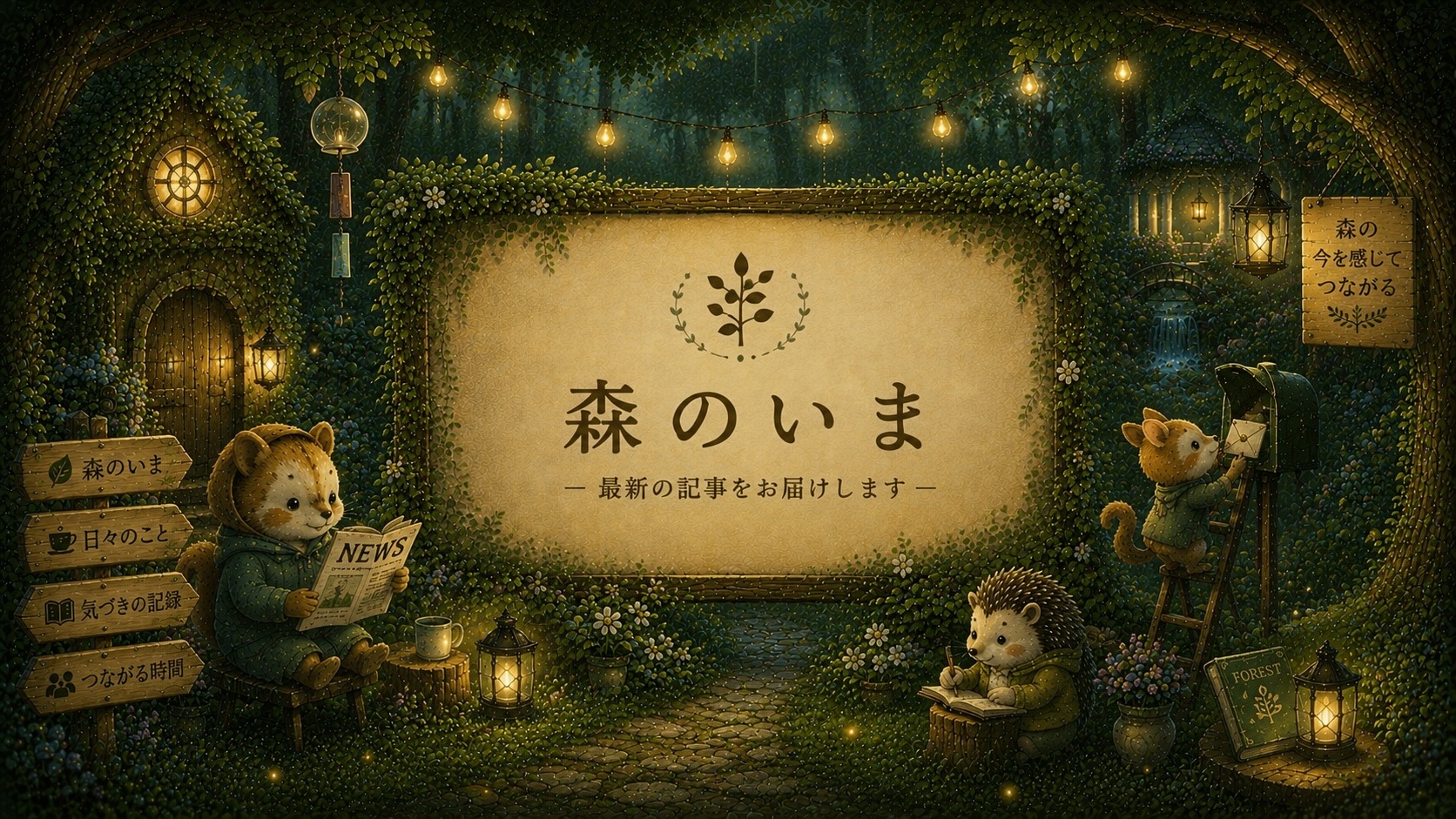 森のいま